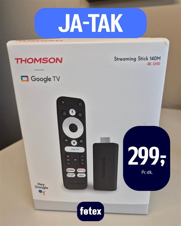 Thomson Google tv streaming stick